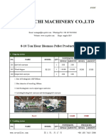 Blanche, Quotation 8-10TPH Biomass Pellet Line (Semi, Wet), RICHI