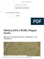 Magna Carta and King John Research