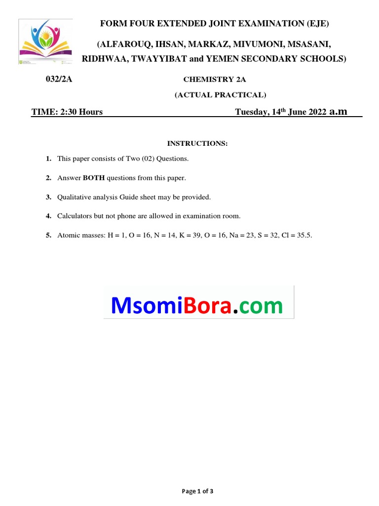 Chemistry Practical | PDF | Titration | Chemistry