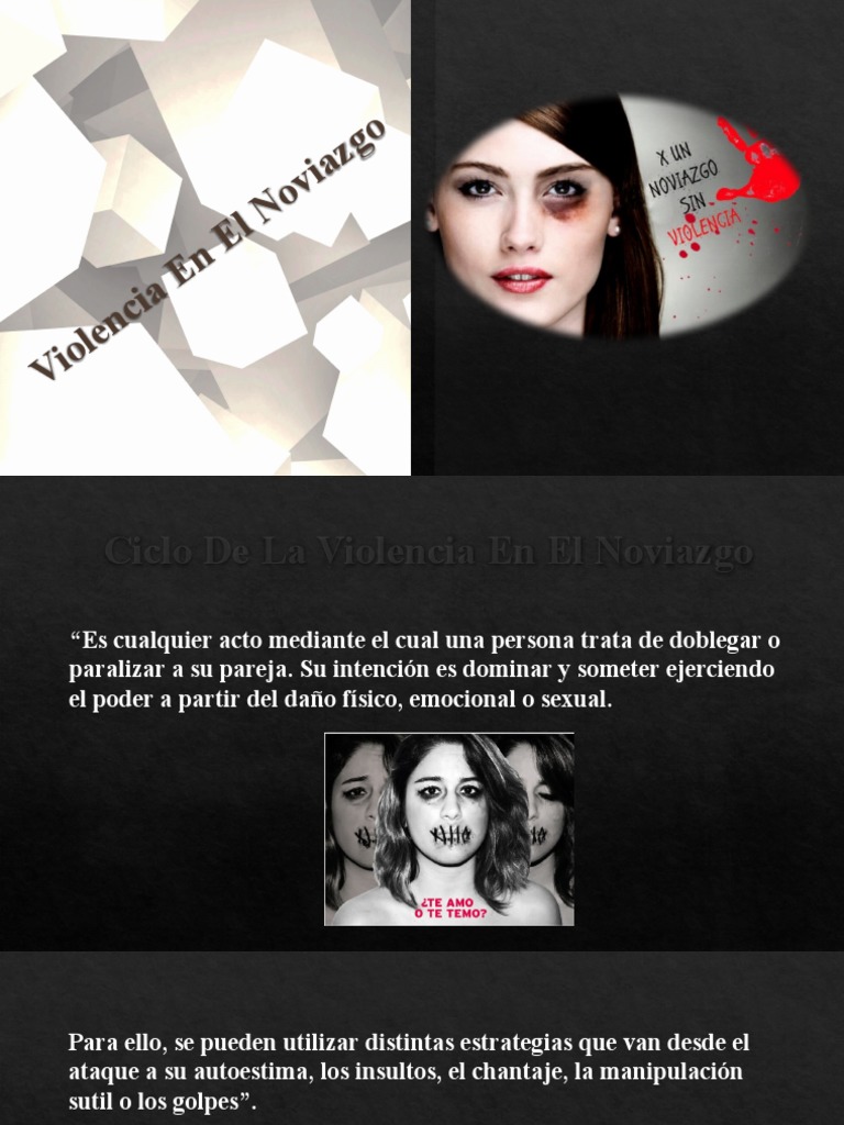 Violencia en El Noviazgo | Descargar gratis PDF | Violencia