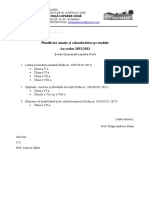 Pagina de Gardă Planificări 2022 2023