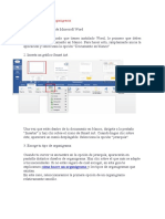 Inicia La Aplicación de Microsoft Word: Pasos para Hacer Un Organigrama