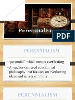 Perennialism in Education