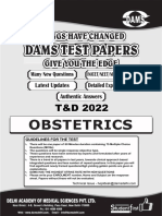 DAMS Obstetrics MCQs cover key topics