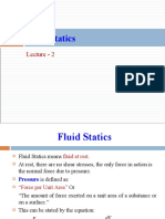 Lecture 2 Fluid Statics