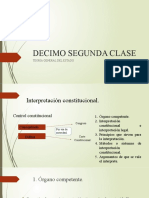 Decimo Segunda Clase