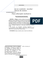 Parceria No Contexto Escolar Uma Experiência de Ensino Colaborativo para Educação Inclusiva