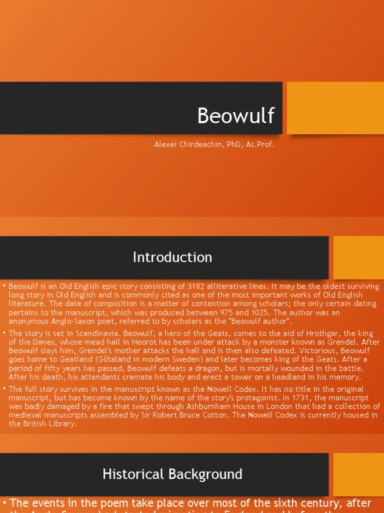 Beowulf | PDF | Beowulf | English Heroic Legends