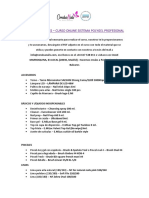 Lista completa de materiales para curso online de Polygel profesional