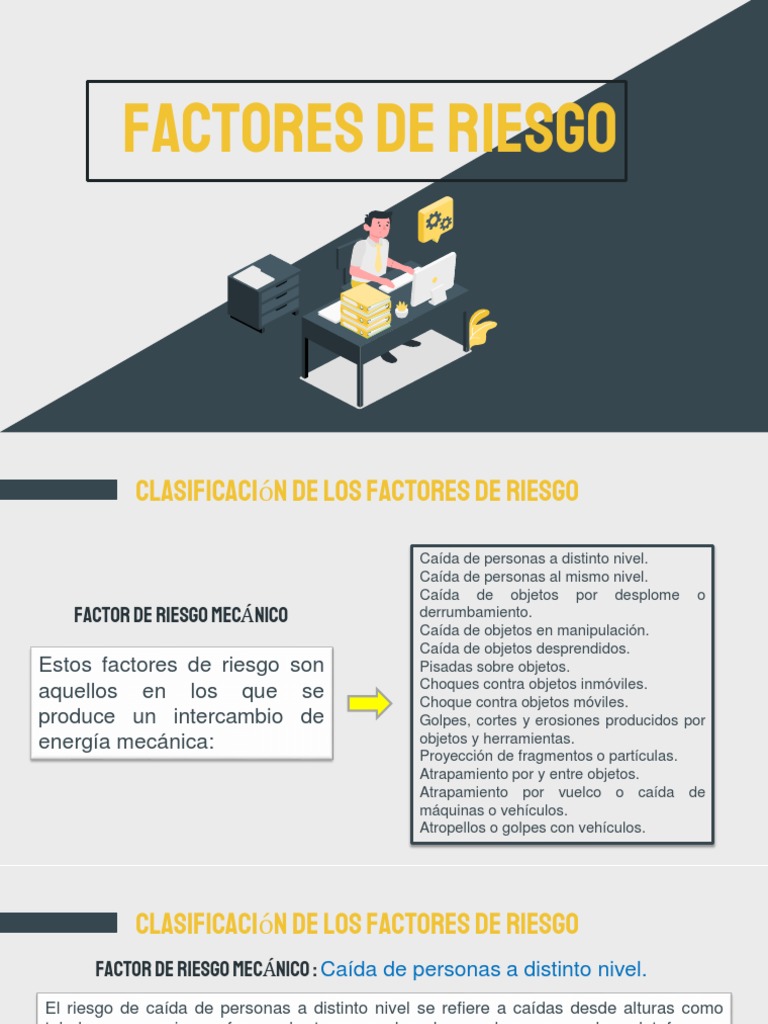 Riesgos de Caídas y Golpes en Trabajo | PDF | Factores humanos y ergonomía