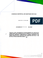 Acuerdo 0541 de 2022 Modificaciones Al E.T. - Papayazo Tributario