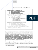 Planificación Acción Tutorial Primaria