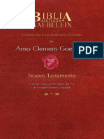 Biblia Anotada Nuevo Testamento. Arno Clemens Gaebelein