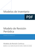 7E. Modelos de Inventario - Revision Periodica (Dcte)