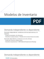 7A. Modelos de Inventario - EOQ