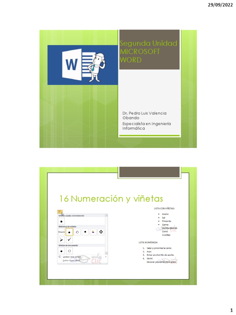 Word 1 | PDF | Microsoft Word | Software