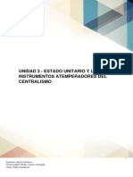 Estado Unitario y Los Instrumentos Atemperadores Del Centralismo