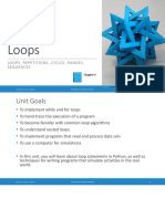 Unit P4 - Loops