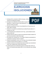 Ejercicios Disoluciones