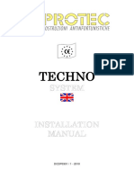 Manuale TECHNO DCDP0301 - 1 - 2010 Inglese
