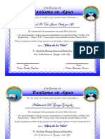 Certificado Iglesia