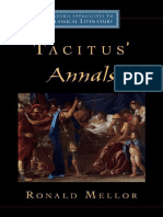 (Oxford Approaches To Classical Literature) Ronald Mellor - Tacitus' Annals (2010, Oxford University Press)
