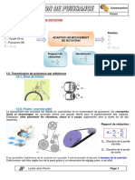 I-Adapter Un Movement de Rotation: T Cours