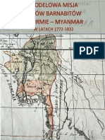 Modelowa Misja Barnabitów W Birmie-Myanmar W Latach 1722-1832