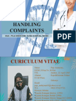 Handling Complaints