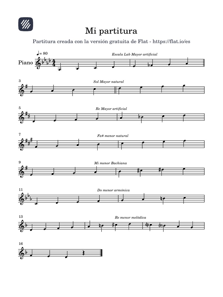 Mi Partitura | PDF