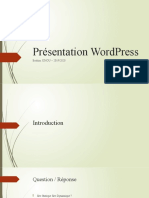 Wordpress Presentation