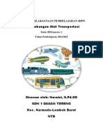 Perkembangan Alat Transportasi: Rencana Pelaksanaan Pembelajaran (RPP)