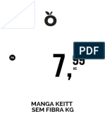 Manga Keitt Sem Fibra KG