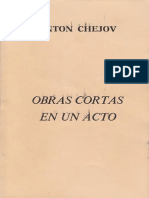 Obras Cortas en Un Acto (Anton Chejov)