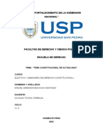 tema de actualidad - constitucional