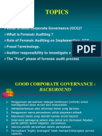 Peranan Forensic Auditing Dalam Penegakan Good Corporate Governance
