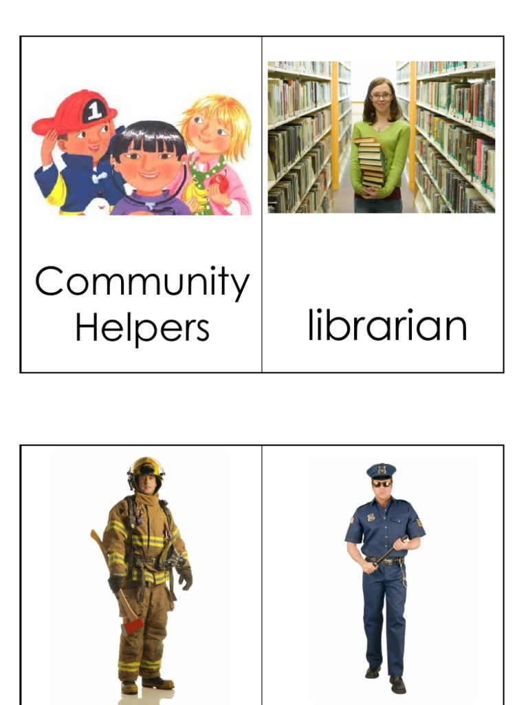 Community Helpers Pdf