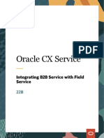 Integrating b2b Service With Field Service