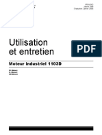 Utilisation Et Entretien: Moteur Industriel 1103D