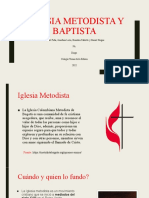 Iglesia Metodista y Baptista