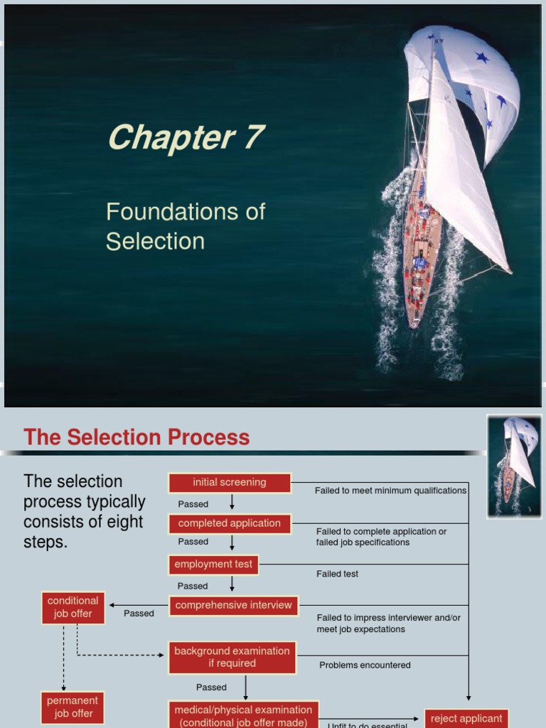 Chapter 7 Foundations of Selection | PDF | Human Resource Management ...