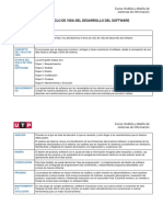 Semana 1 - PDF - Ciclo de Vida de Desarrollo Del Software