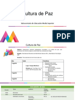 Capacitacion de Orientadores Cultura de Paz Agosto 2022