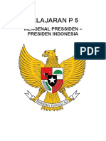 Pelajaran P 5 Presiden Indonesia