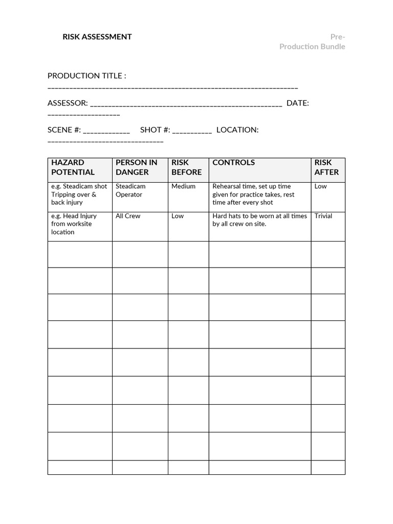 Risk Assessment REVE | PDF | Technology & Engineering