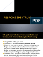 Respons Spektrum