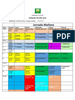 ORFE HORARIO.