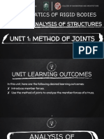 Mech 1 Module 4 Unit 1 (Method of Joints)