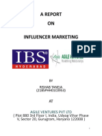 A Report On Influencer Marketing