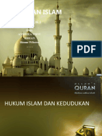 HUKUM ISLAM DAN KEDUDUKANNYA